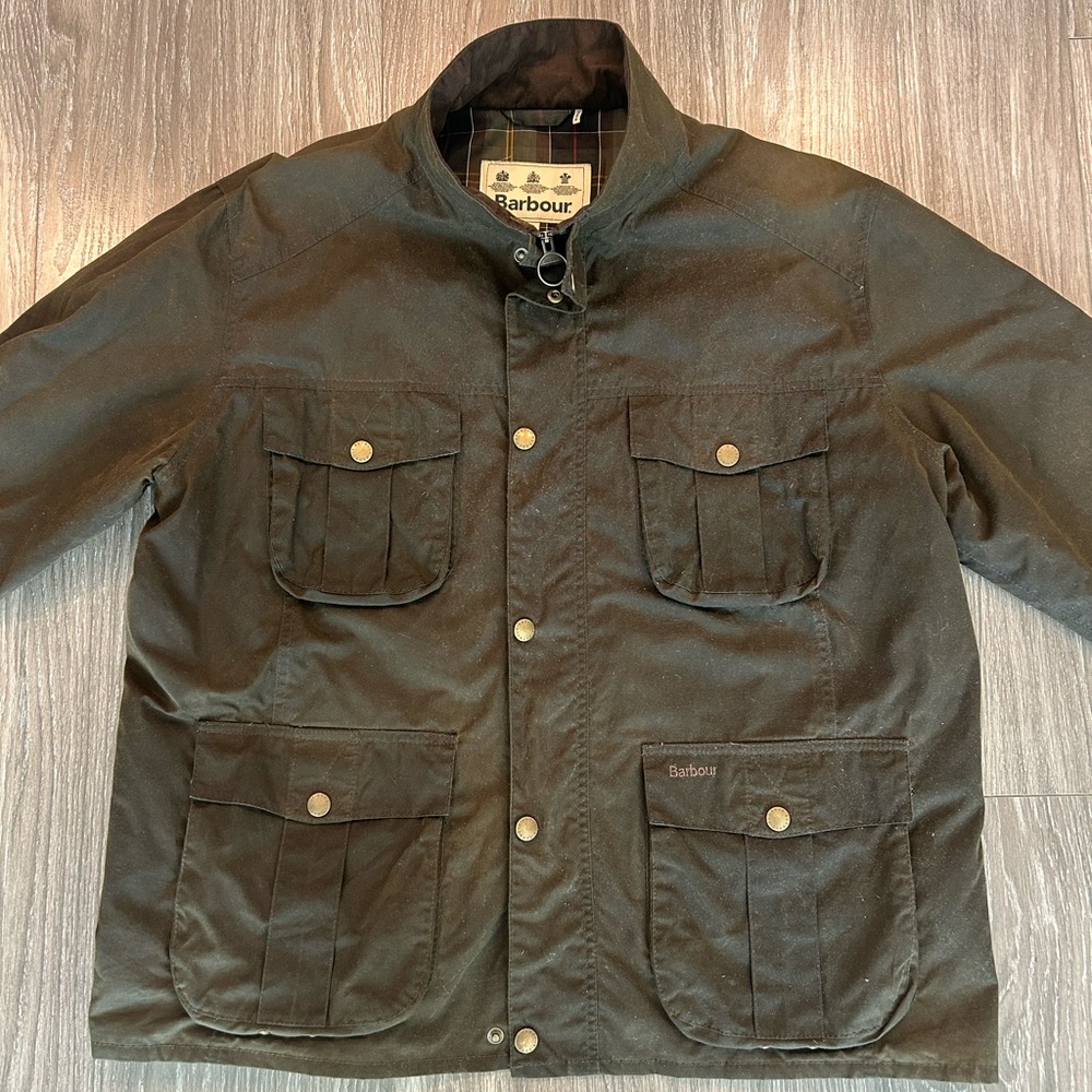 Men’s Barbour Waxed Utility Jacket